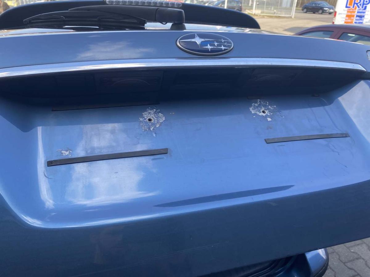 Subaru Legacy 4 original Heckklappe mit Heckscheibe 33A Atlantic Blue Kombi Bj.2005